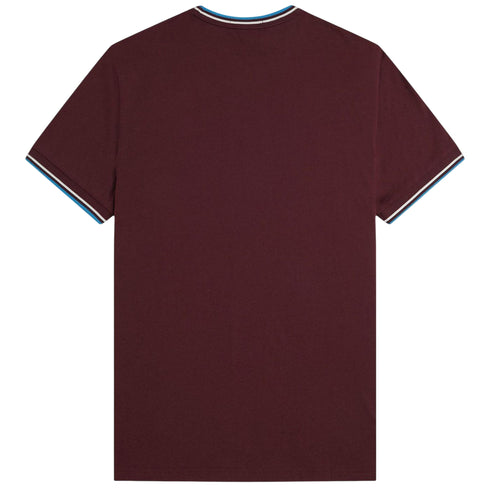 T-shirt Uomo in jersey di cotone con doppia riga